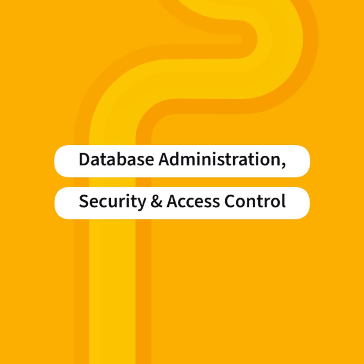 Database Administration, Security & Access Control